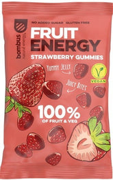 Strawberry snacks 100% fruit gluten-free 35 g BOMBUS